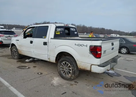 2014 Ford F-150 Stx z USA, uszkodzony, nr VIN 1FTFW1EFXEFC82874